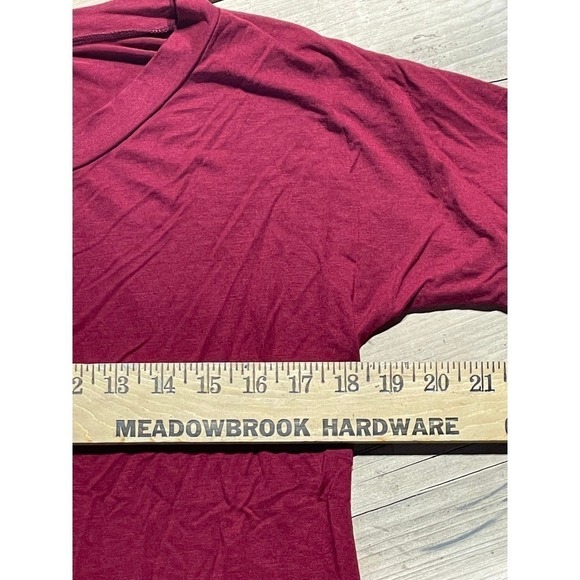 Women's E.C Boutique Red shirt/blouse. Super Soft. Size Small. - Picture 3 of 4